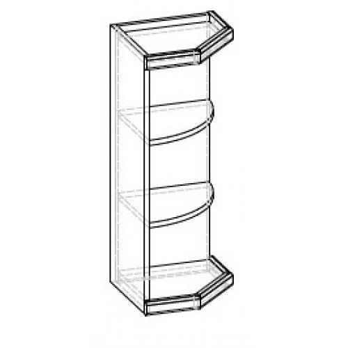 Кухонный модуль Окончание Верх Терра Плюс МДФ