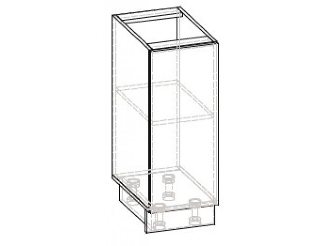 Кухонный модуль 30 низ Гамма МДФ