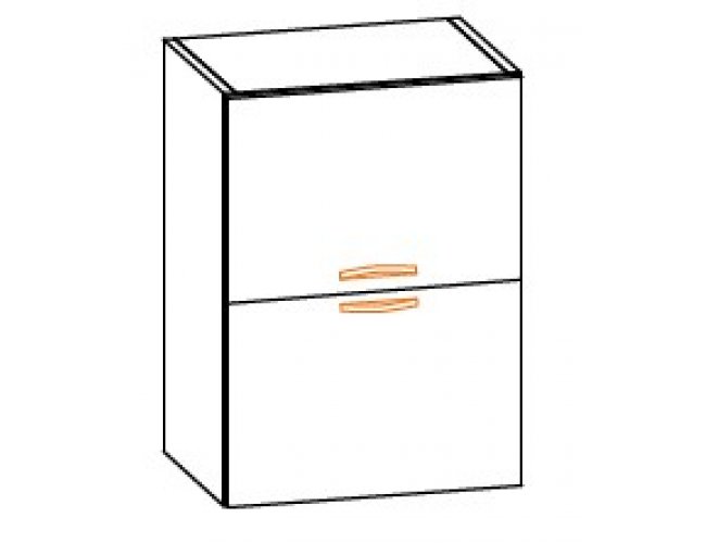 Кухонный модуль 80 верх Г Кармен МДФ