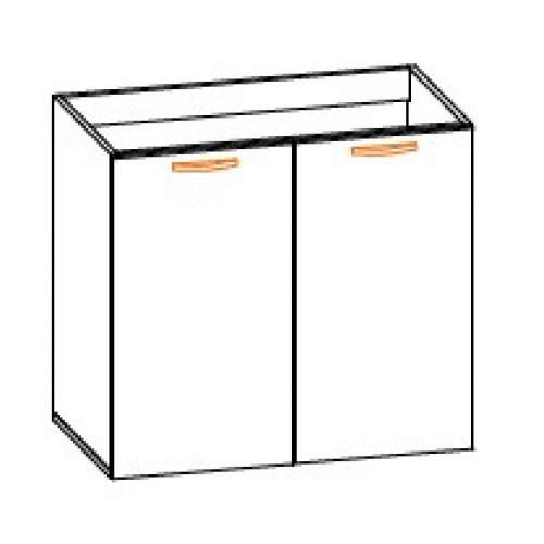 Кухонный модуль 80 низ Кармен МДФ