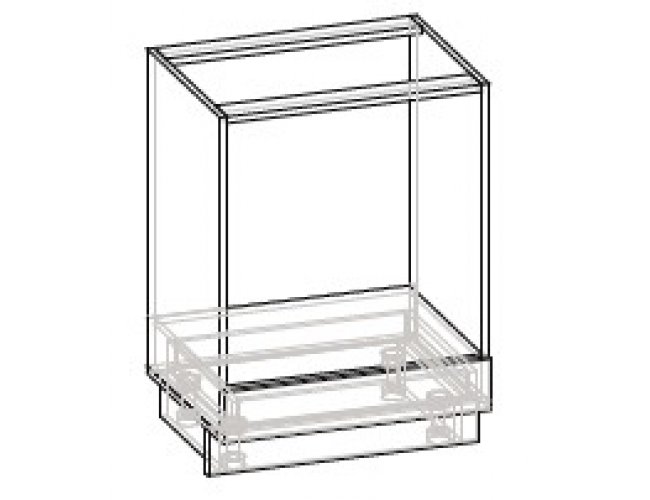 Кухонный модуль 60 низ духовка Роял ДСП