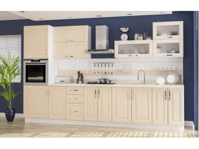 Кухня Гамма матовая бежевый