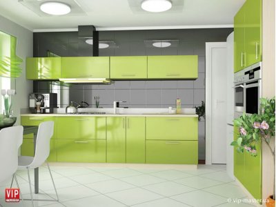 Кухня Vip Master Moda мдф олива угловой