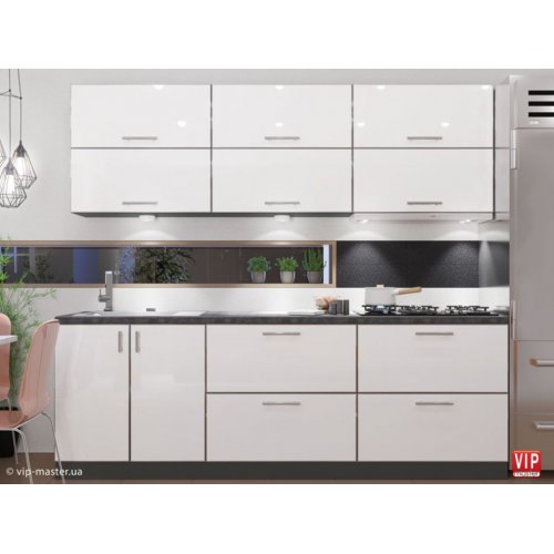 Кухонный модуль VM Mirror Gloss низ 32 духовка 600*1070*550