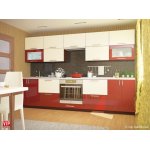 Кухонный модуль VM Color-mix верх 54 витрина 580*920*280