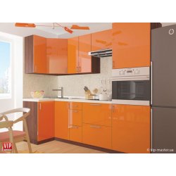 Кухня Vip Master Color-mix мдф оранжевый